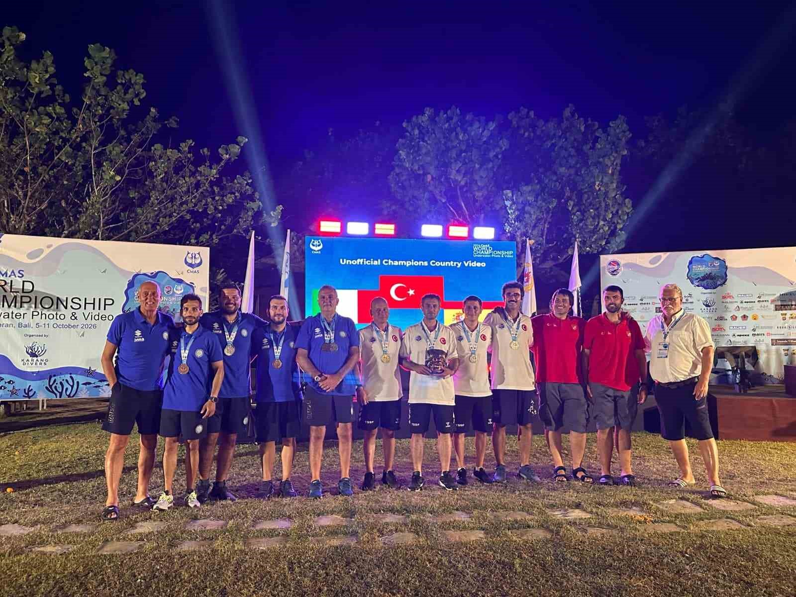 Sualtında bir dünya şampiyonluğu daha