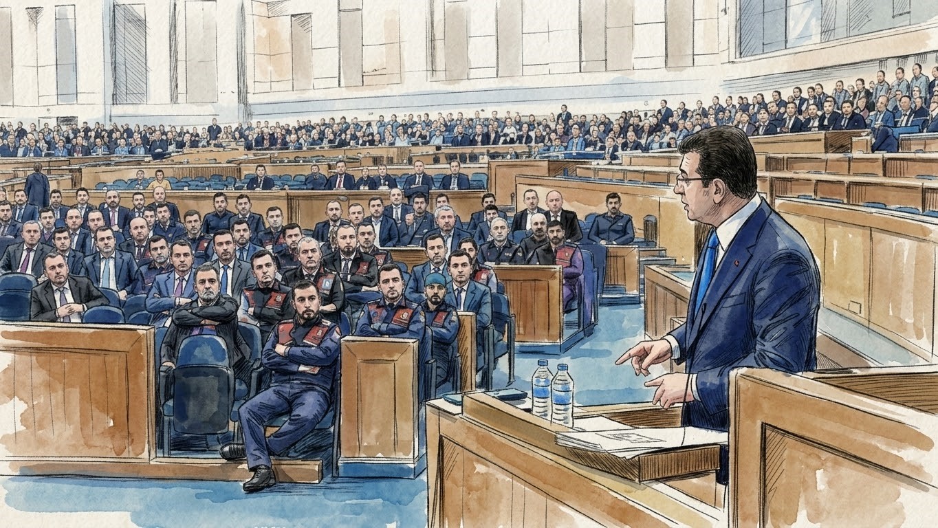 Ekrem İmamoğlu İBB davası kapsamında ilk savunmasına başladı