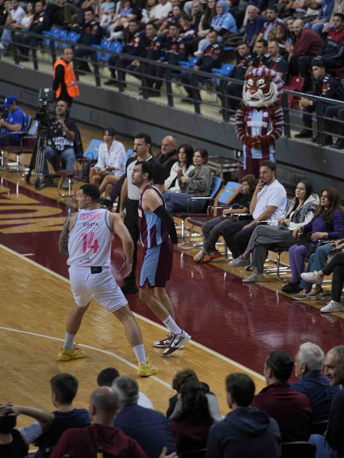 Basketbol Şampiyonlar Ligi: Trabzonspor: 100 - Sabah BC: 83