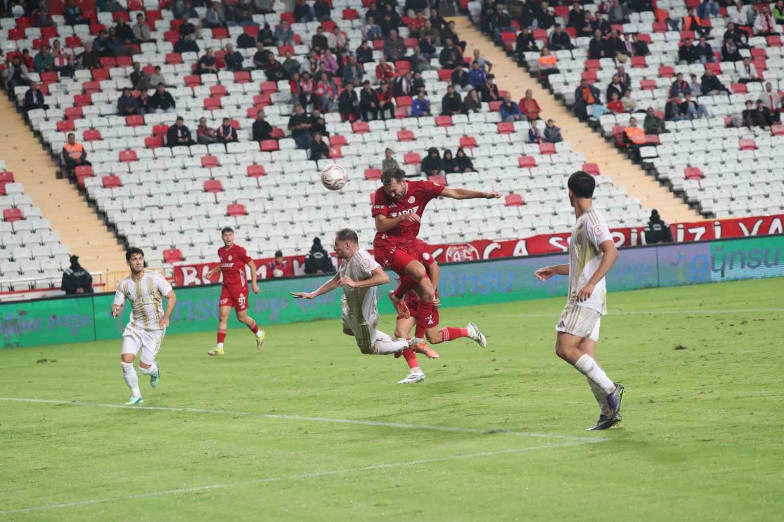 Trendyol 1. Lig: Antalyaspor: 0 - Kayserispor: 4