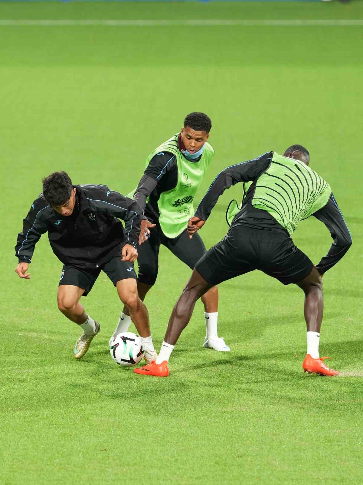 Trabzonspor’da KuPS maçı hazırlıkları tamamlandı