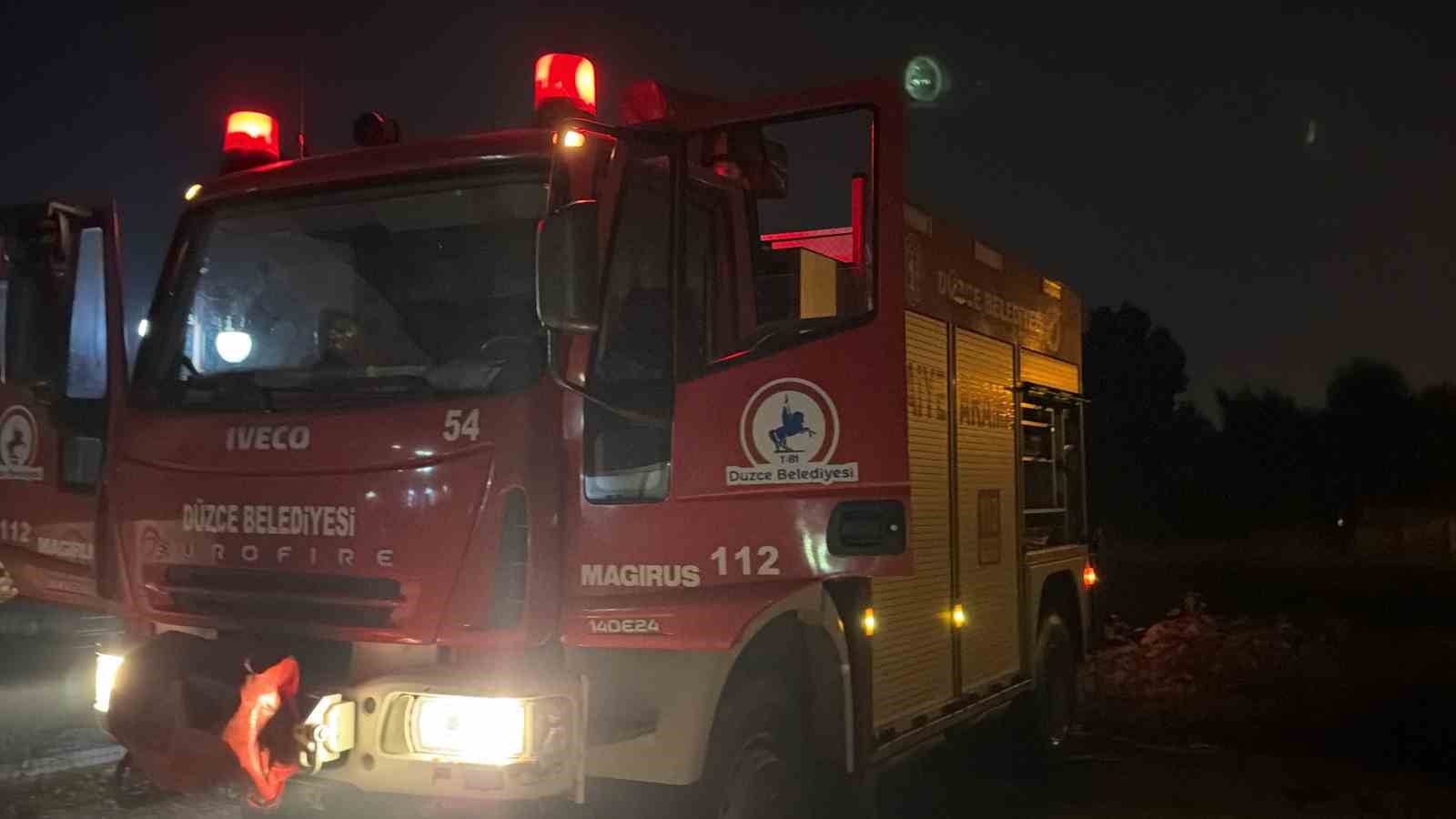 Vinçle kurtarılmayı bekleyen eşek sahibine koştu