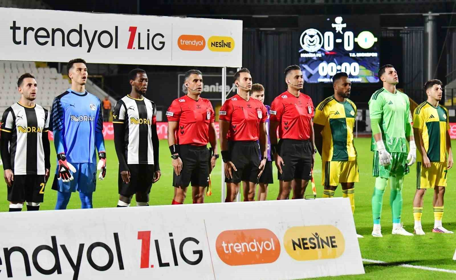 Trendyol 1. Lig: Manisa FK: 1 - Esenler Erokspor: 1