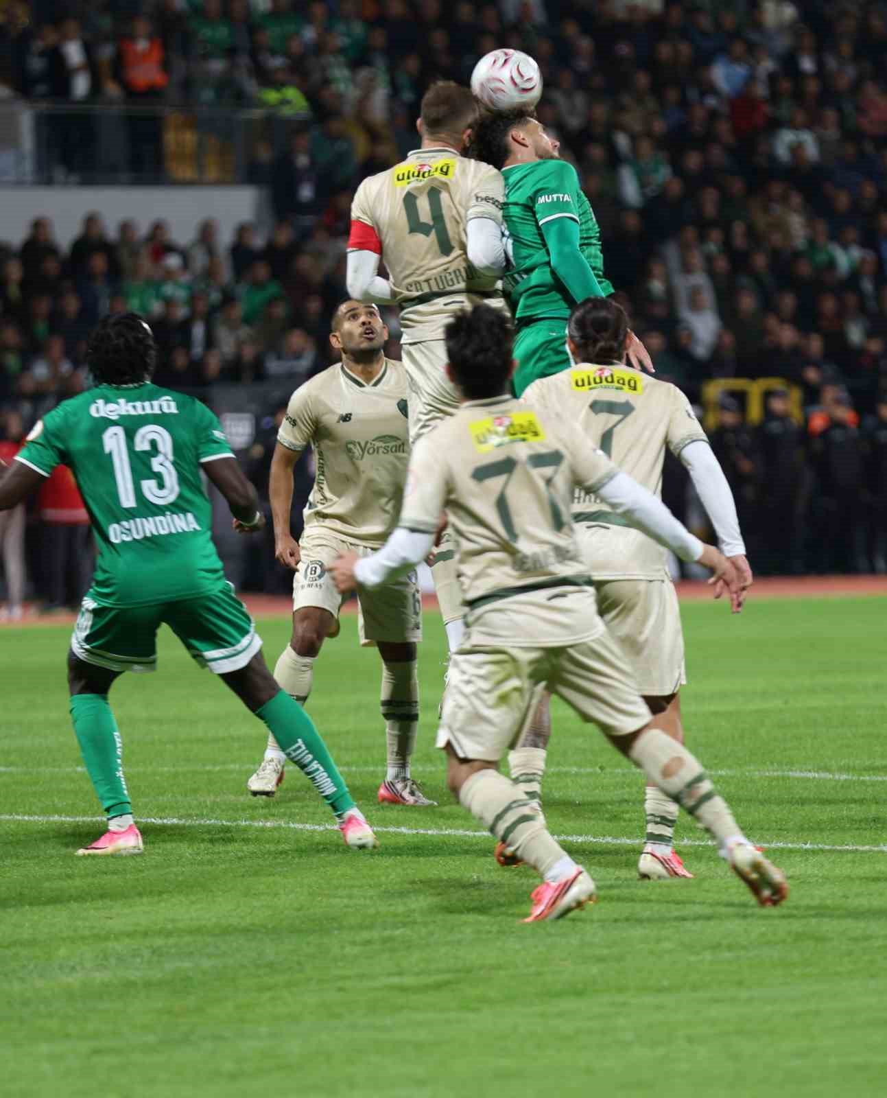 Trendyol 1. Lig: Muğlaspor: 0 - Bursaspor: 3