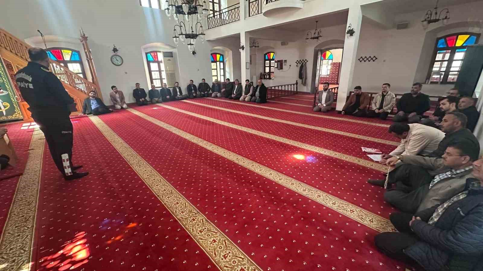 Sultanhisar’da yangın ve ilk yardım eğitimi