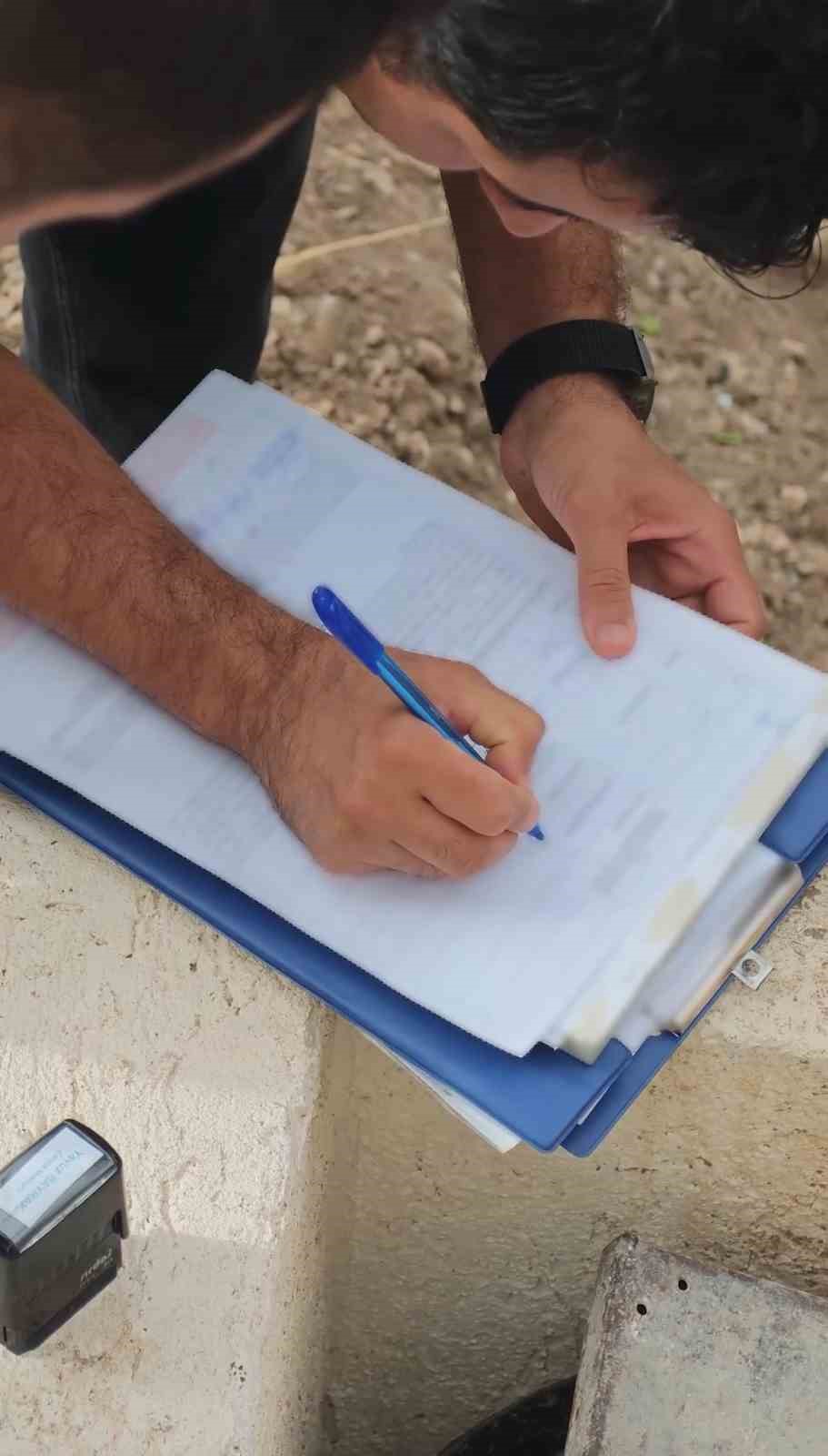 İskenderun’da güvenlik önlemi almayan inşaatlar mühürlendi