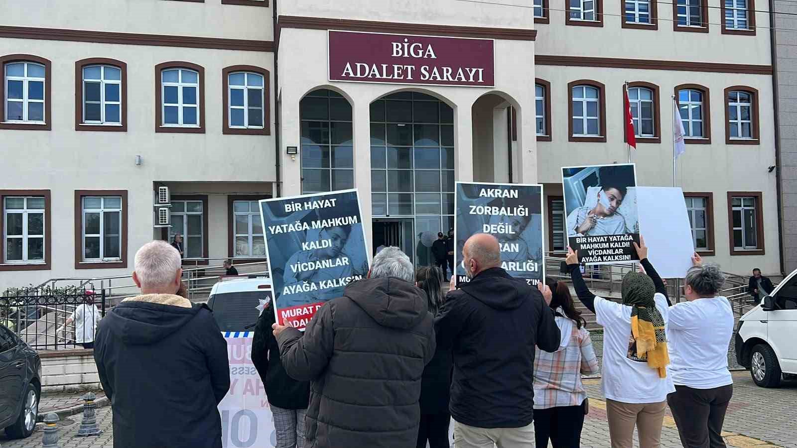 Murat’ın yatağa bağımlı kalmasına neden olan akranına 5 yıl 9 ay hapis cezası