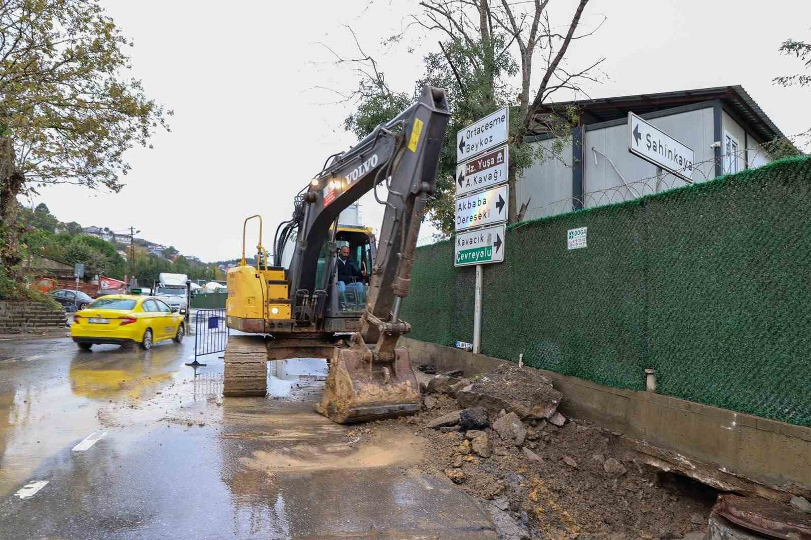 Beykoz’da rekor yağış: Bin 879 talebin tamamına ulaşıldı