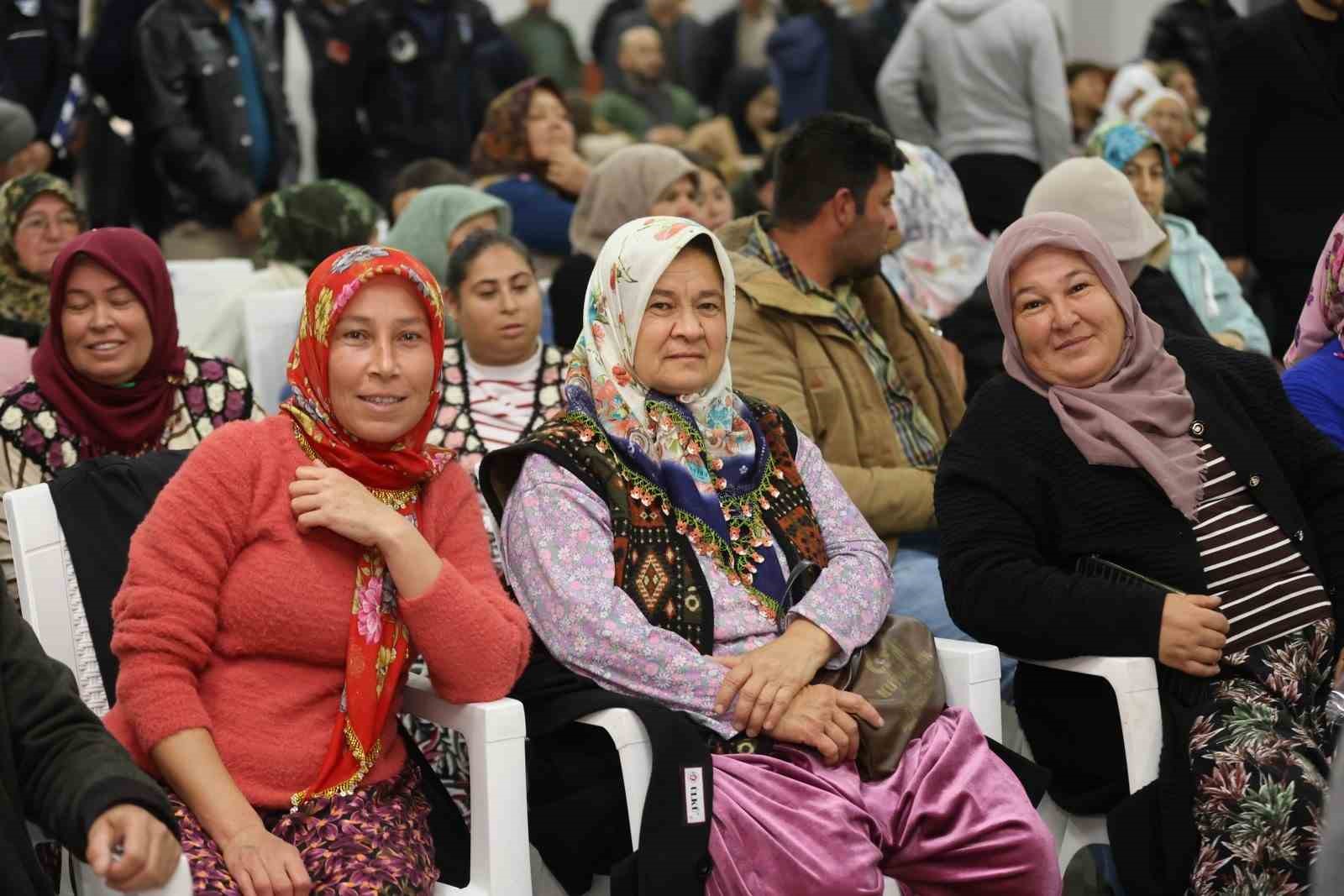Başkan Balaban üretici kadınlarla buluştu