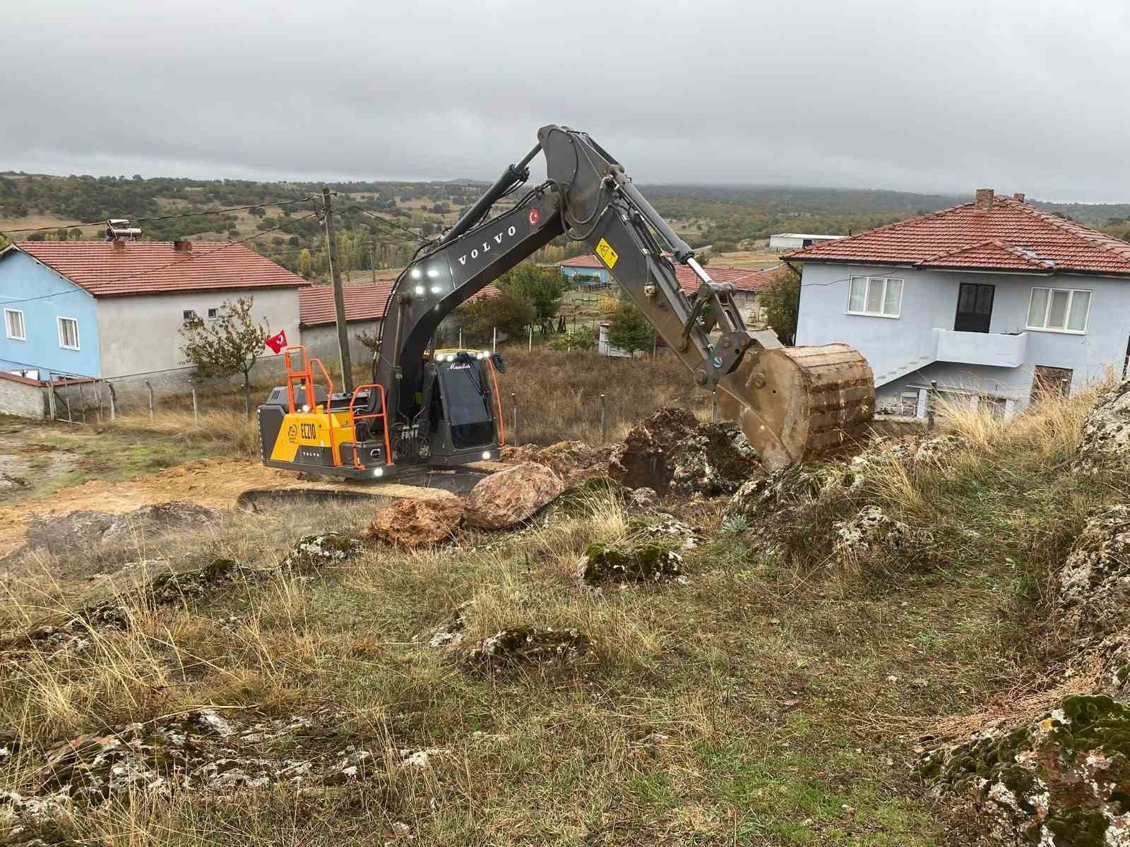 İnönü Belediyesi’nden Erenköy’e yeni yol