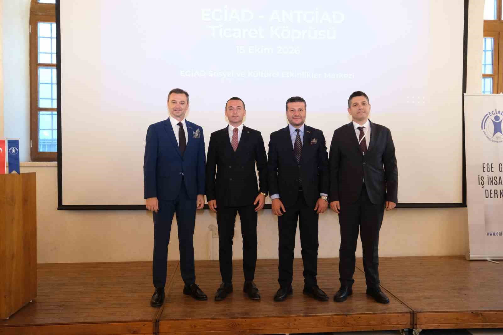 İzmir ve Antalya arasında 423 milyon TL’lik ticaret köprüsü
