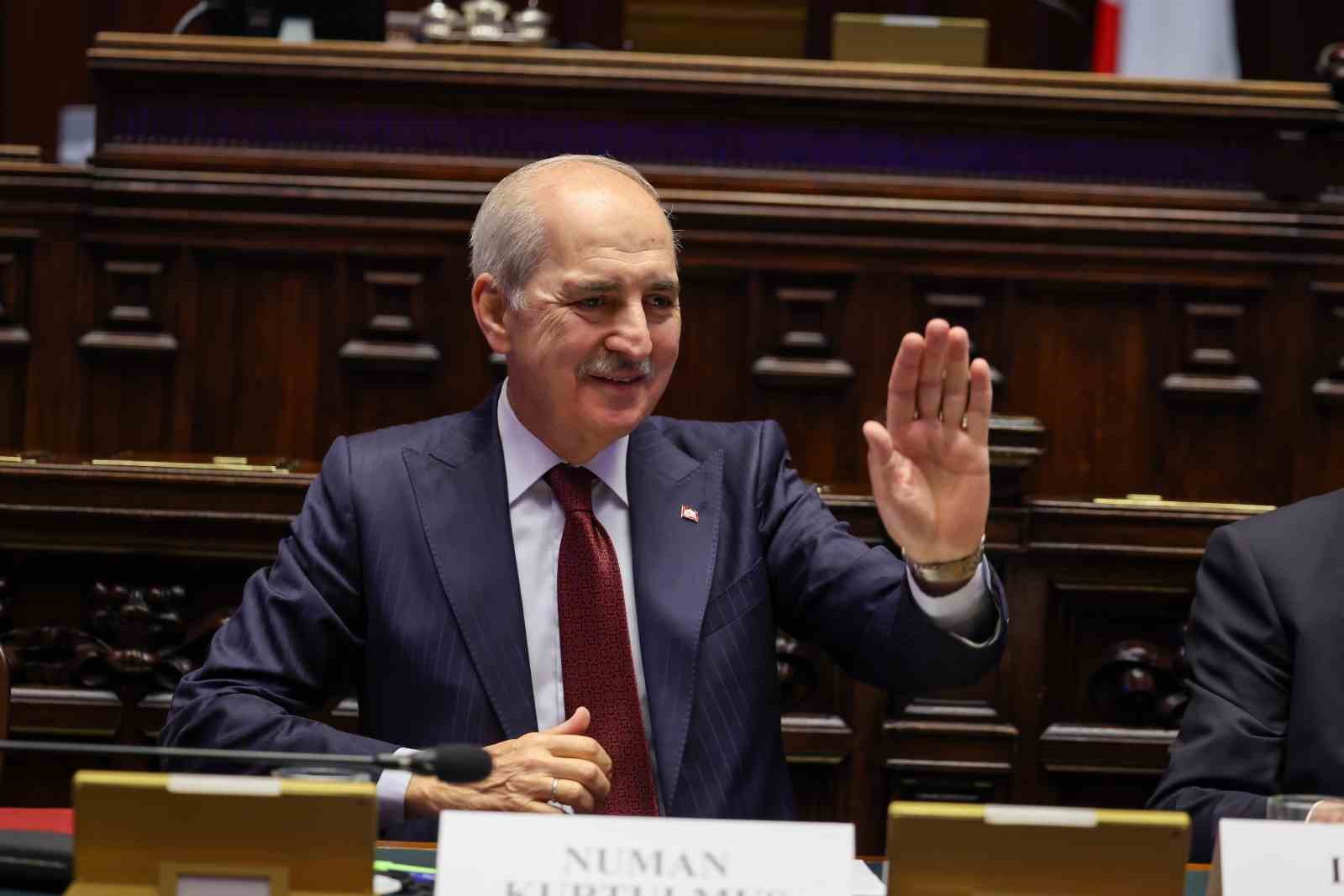 TBMM Başkanı Kurtulmuş’tan "İsrail’in gözlemci statüsünün askıya alınması" çağrısı