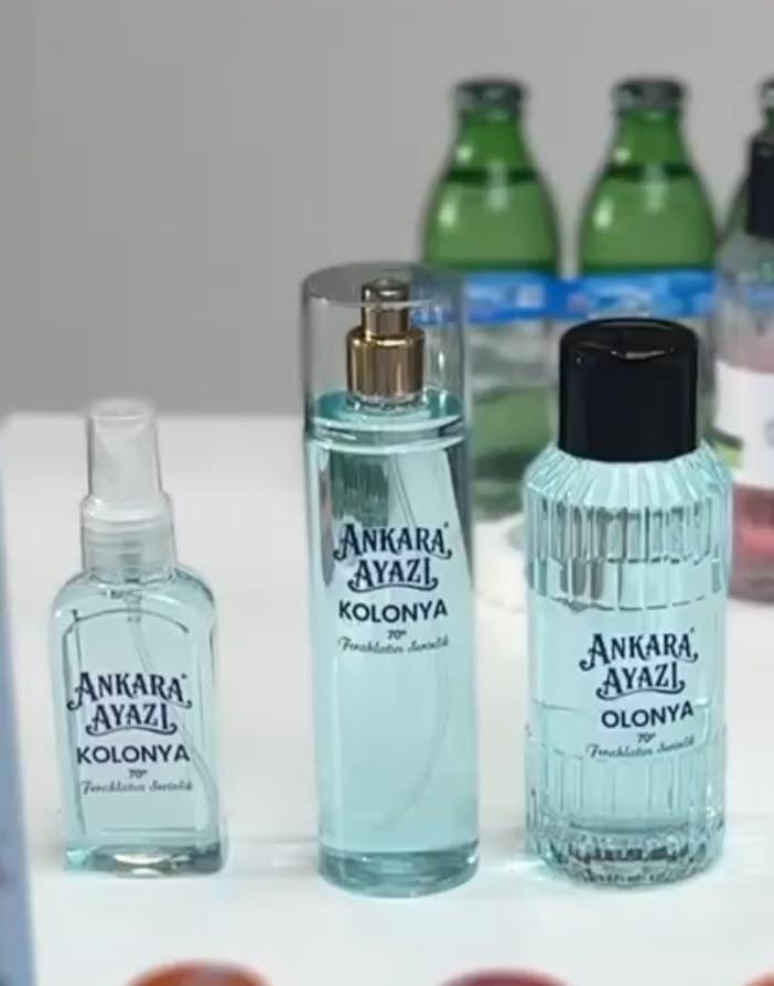 Ankara’nın meşhur ayazı kolonyaya dönüştürüldü