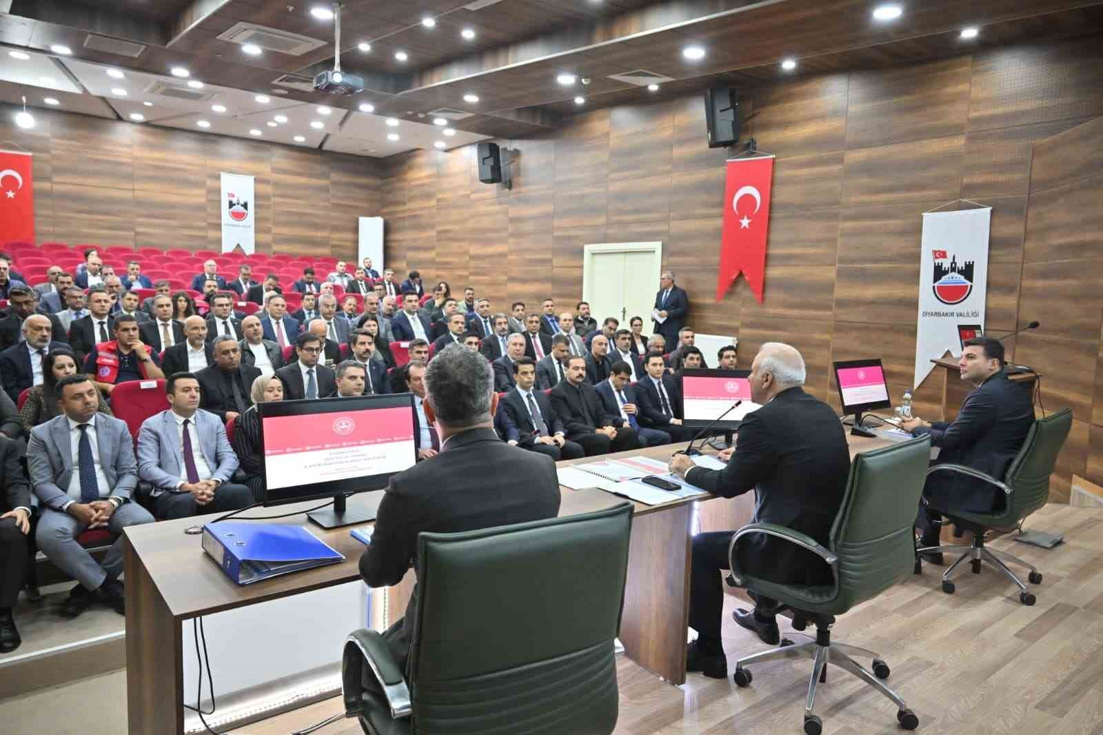 Diyarbakır’da 2026 yılı 3. dönem İl Koordinasyon Kurulu toplantısı