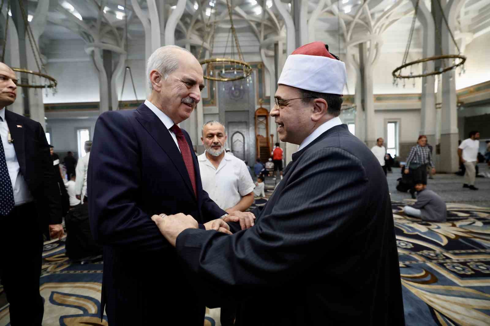 TBMM Başkanı Kurtulmuş, Roma İslam Merkezi’ni ziyaret etti