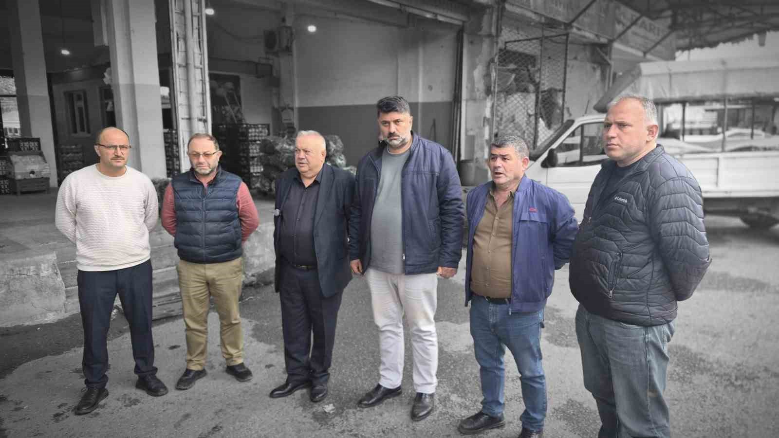 Bafra Sebze ve Meyve Hali esnafının talepleri