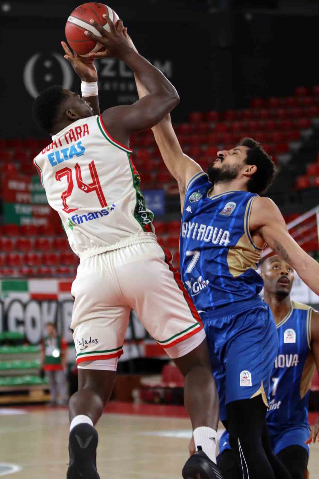 Basketbol Süper Ligi: Karşıyaka: 95 - Çayırova Belediyesi: 79