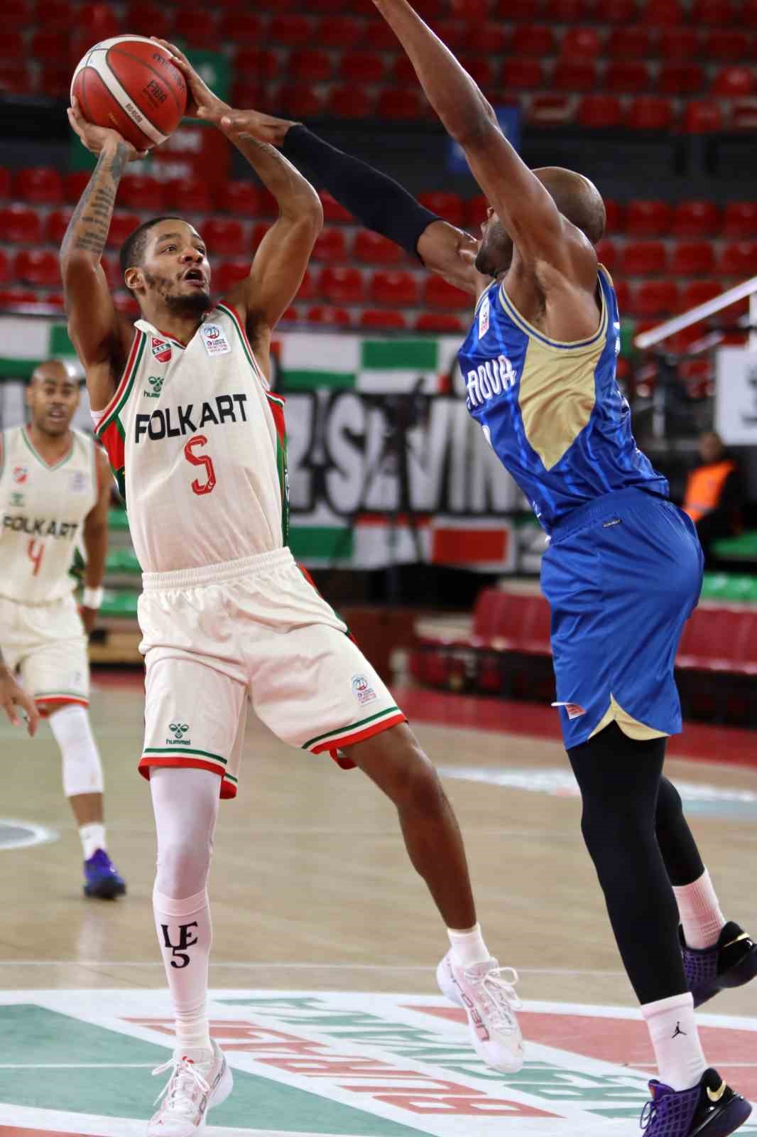 Basketbol Süper Ligi: Karşıyaka: 95 - Çayırova Belediyesi: 79