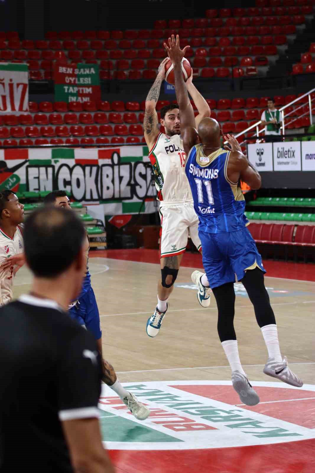 Basketbol Süper Ligi: Karşıyaka: 95 - Çayırova Belediyesi: 79