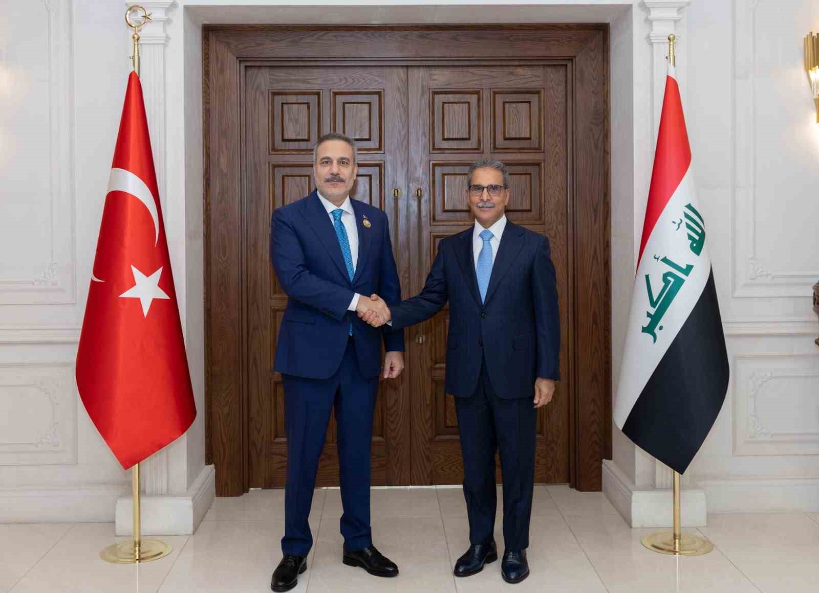 Bakan Fidan, Irak Yüksek Yargı Konseyi Başkanı Zeydan ile görüştü