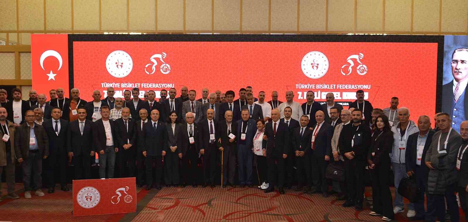 Türkiye Bisiklet Federasyonu yönetimi güven tazeledi