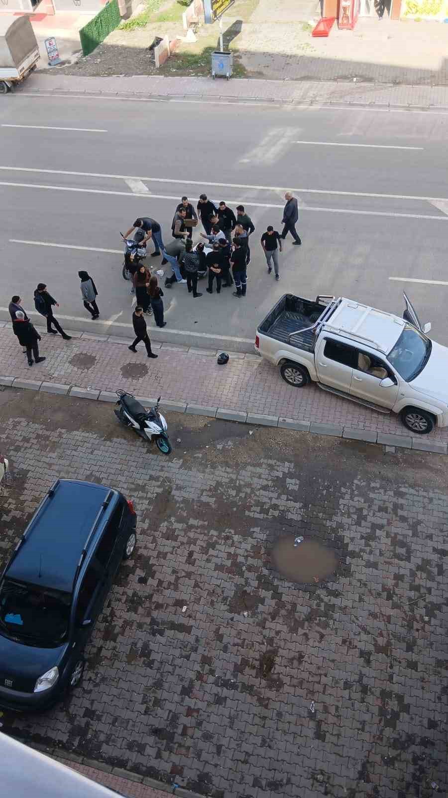 Elazığ’da ’da pick-up ile motosiklet çarpıştı: 1 yaralı