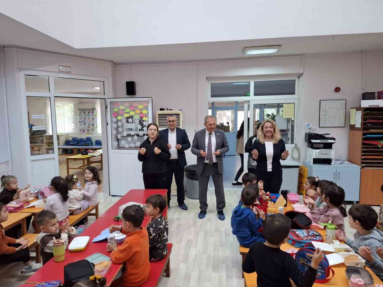 Sarıgöl’de okul öncesi eğitime yakın takip
