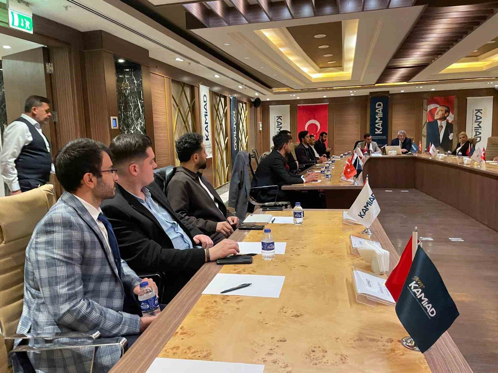 KAMİAD Başkanı Adıgüzel: "Genç KAMİAD’ın önümüzdeki dönemde, girişimcilik projeleri ve uluslararası iş bağlantıları geliştirmesini çok önemsiyoruz"