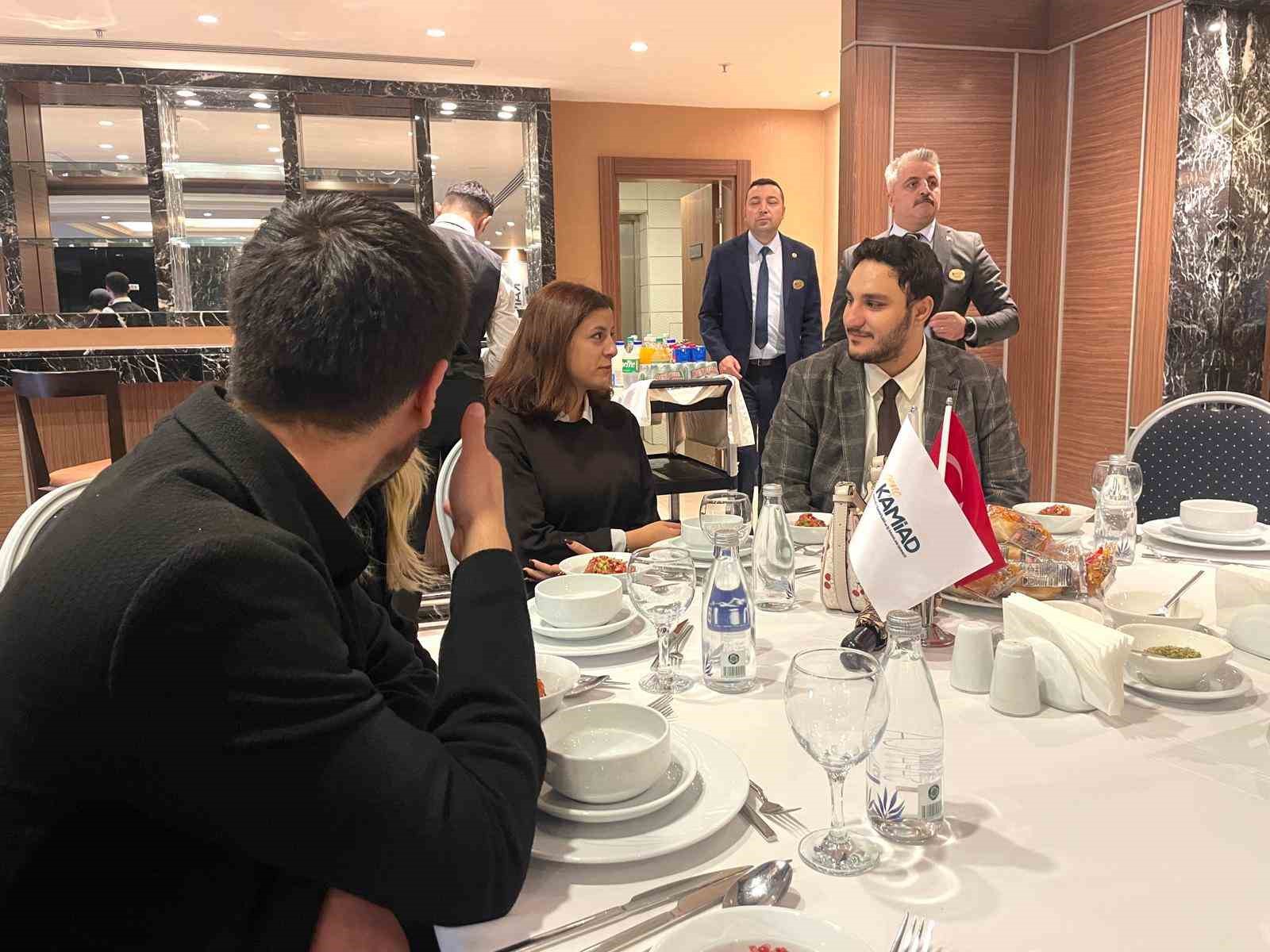 KAMİAD Başkanı Adıgüzel: "Genç KAMİAD’ın önümüzdeki dönemde, girişimcilik projeleri ve uluslararası iş bağlantıları geliştirmesini çok önemsiyoruz"