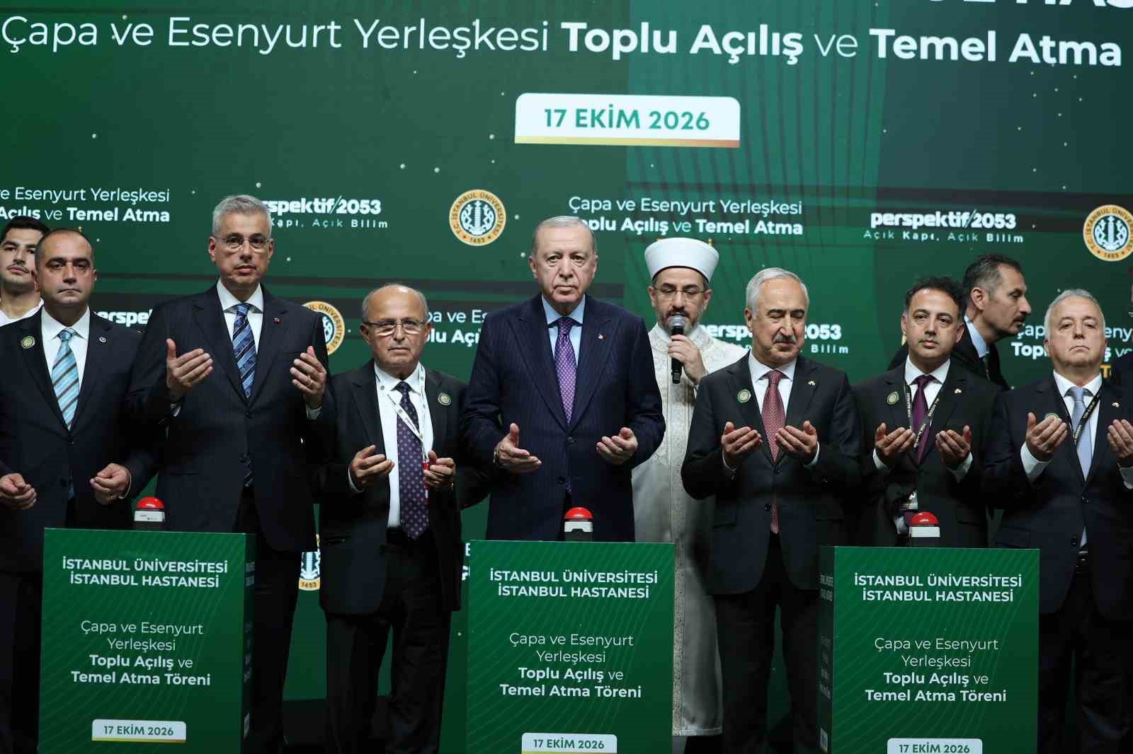Cumhurbaşkanı Erdoğan müjdeyi verdi: "38 bin hekim dışı personel alacağız"