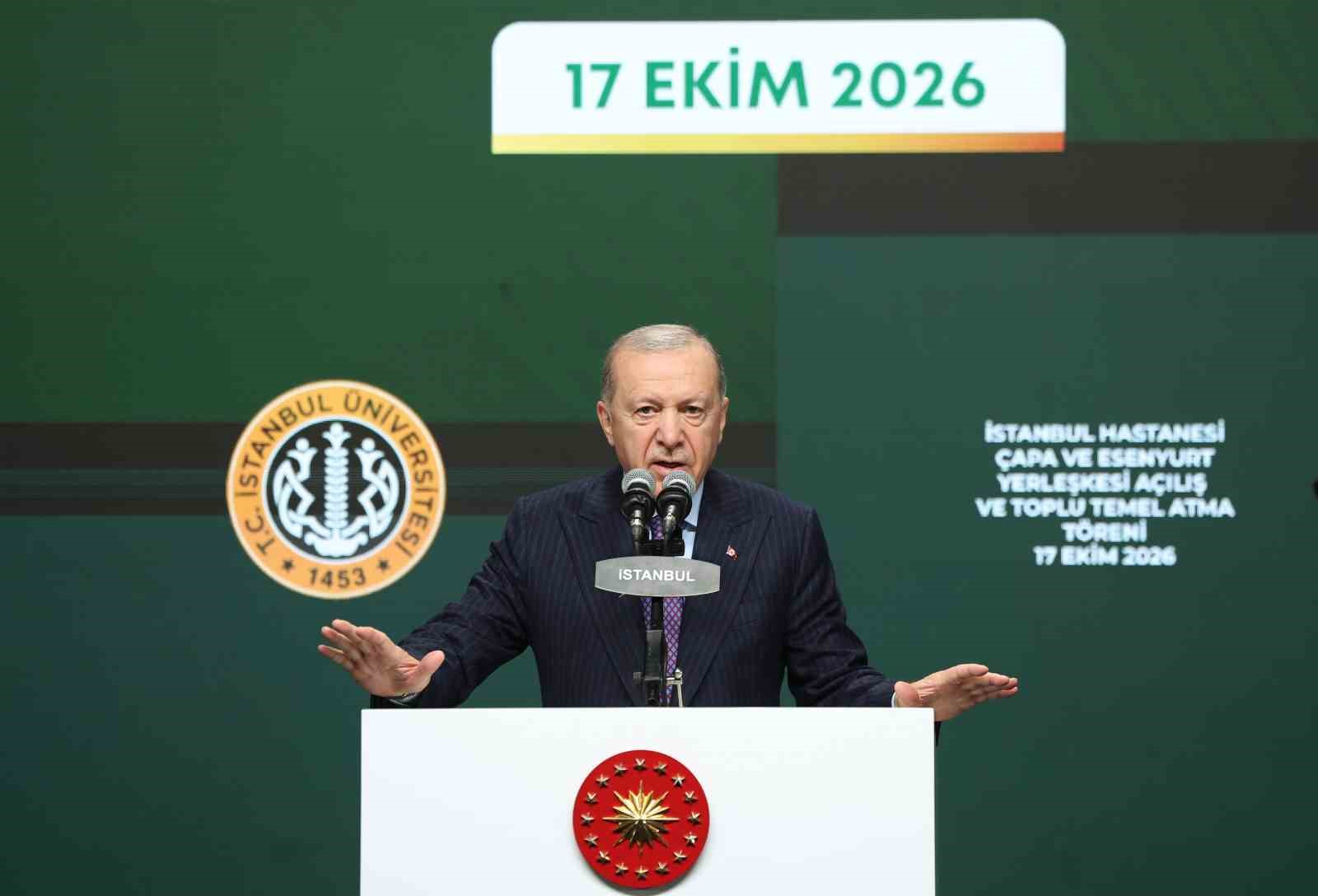 Cumhurbaşkanı Erdoğan müjdeyi verdi: "38 bin hekim dışı personel alacağız"