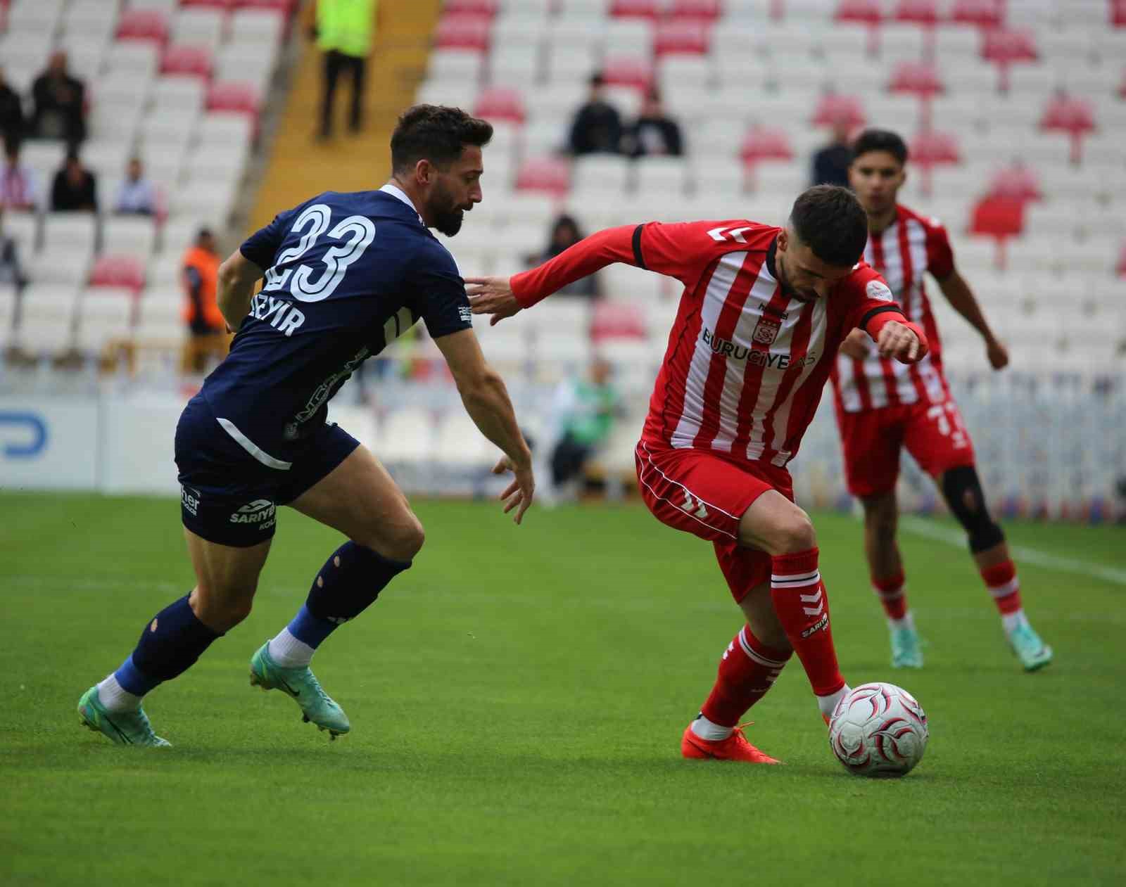 Trendyol 1. Lig: Sivasspor: 1 - Sarıyer: 1