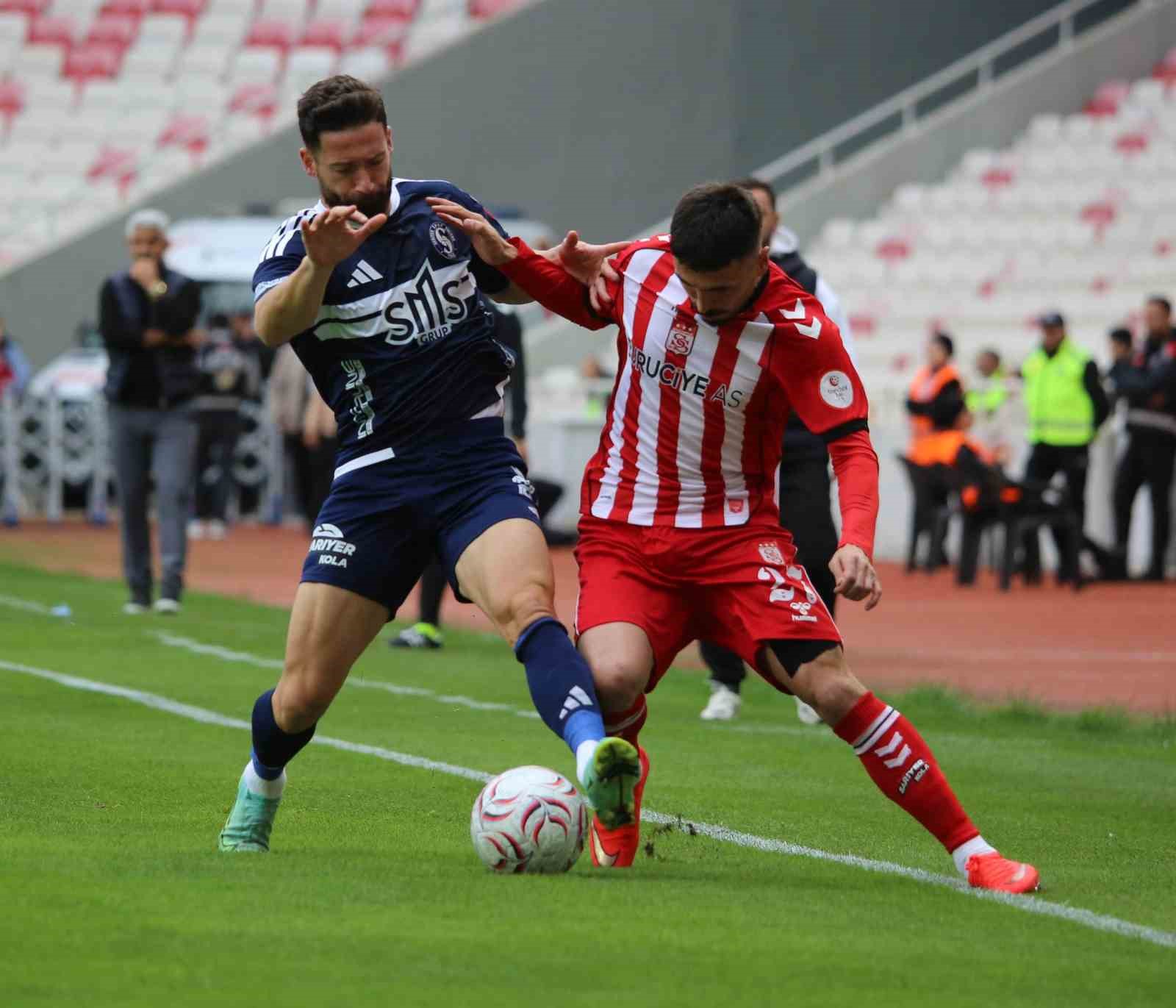 Trendyol 1. Lig: Sivasspor: 1 - Sarıyer: 1