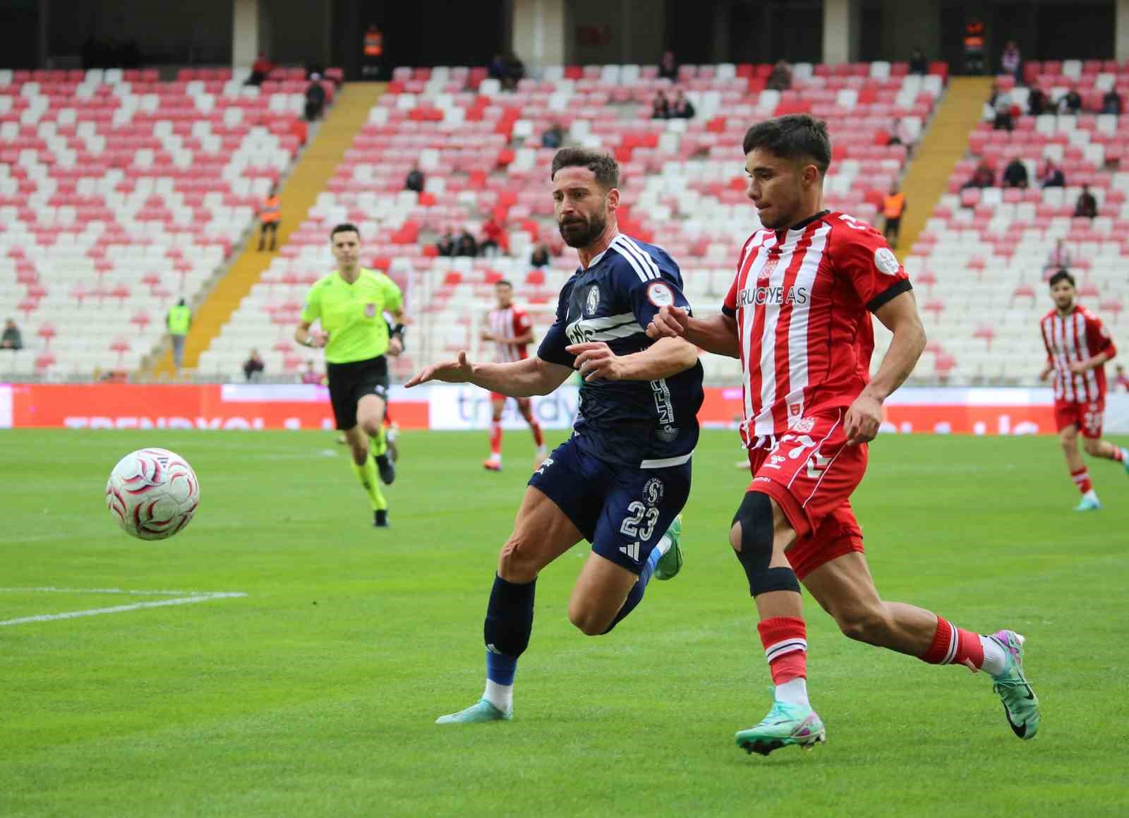 Trendyol 1. Lig: Sivasspor: 1 - Sarıyer: 1