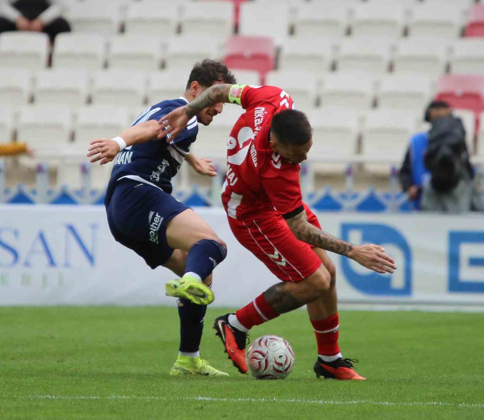 Trendyol 1. Lig: Sivasspor: 1 - Sarıyer: 1