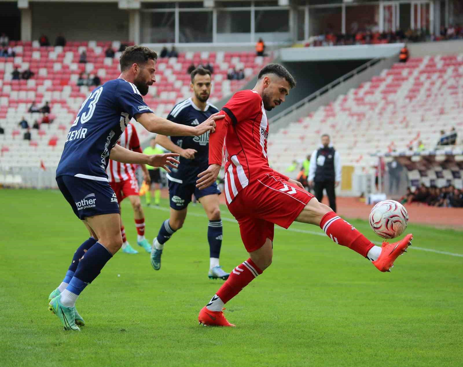 Trendyol 1. Lig: Sivasspor: 1 - Sarıyer: 1
