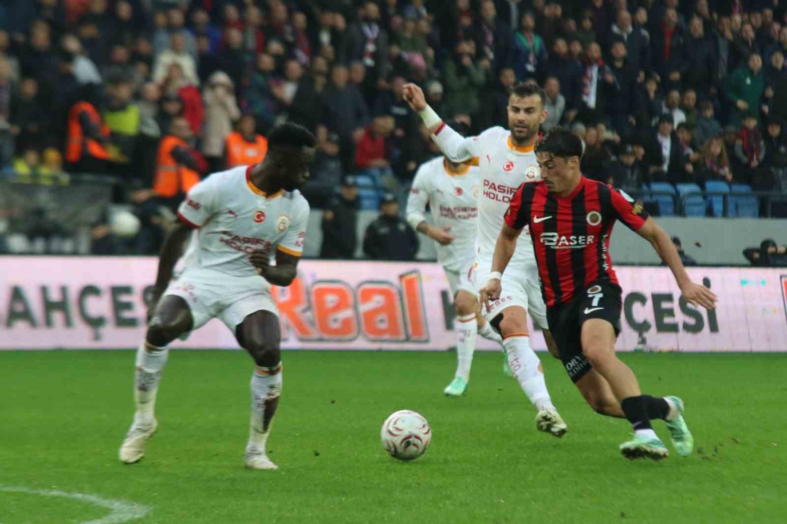 Trendyol Süper Lig: Gençlerbirliği: 0 - Galatasaray: 1 (Maç sonucu)