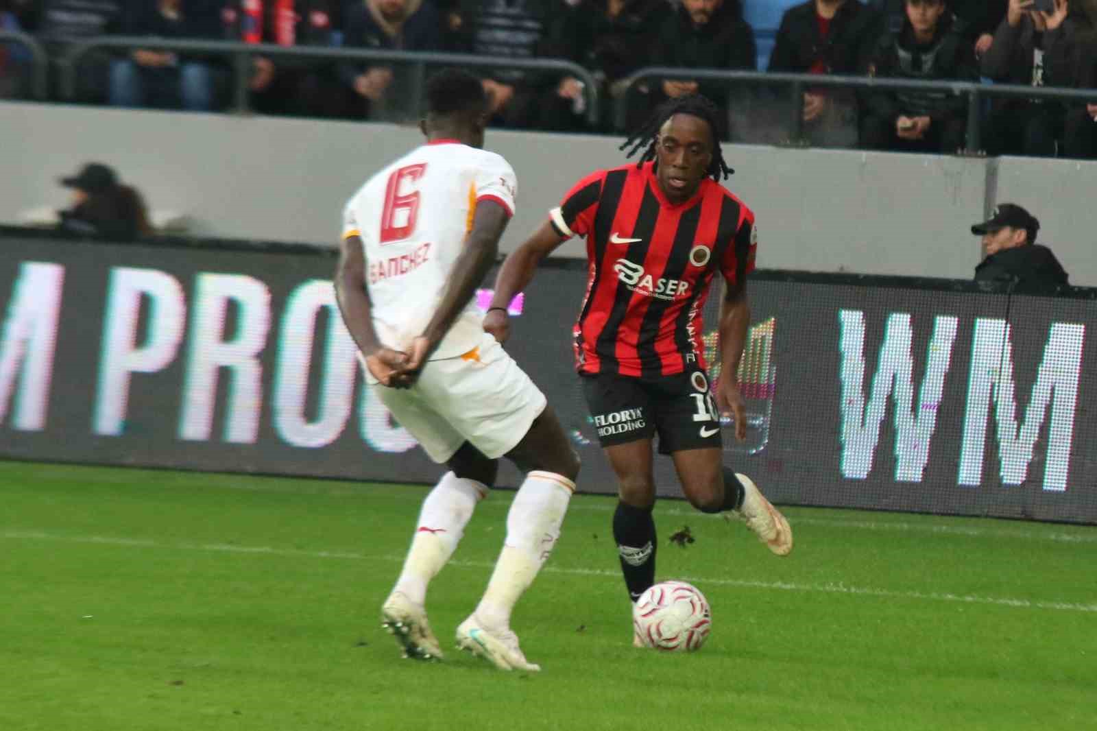 Trendyol Süper Lig: Gençlerbirliği: 0 - Galatasaray: 1 (Maç sonucu)