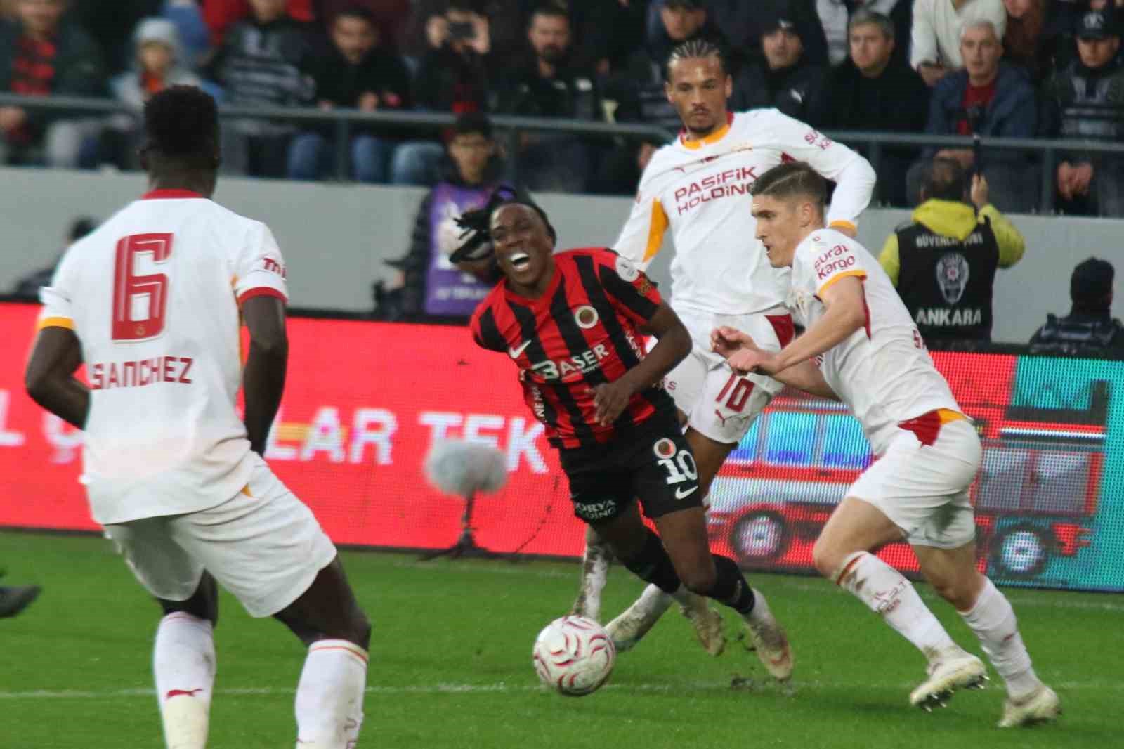 Trendyol Süper Lig: Gençlerbirliği: 0 - Galatasaray: 1 (Maç sonucu)