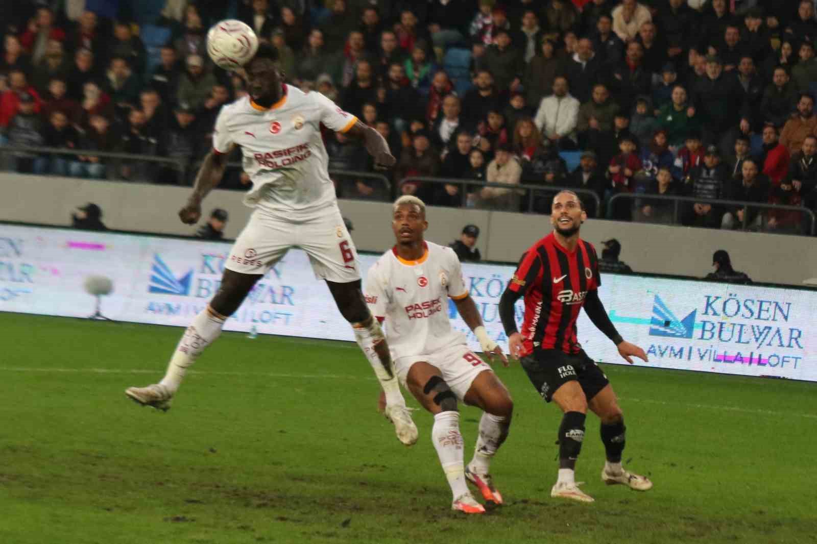 Trendyol Süper Lig: Gençlerbirliği: 0 - Galatasaray: 1 (Maç sonucu)