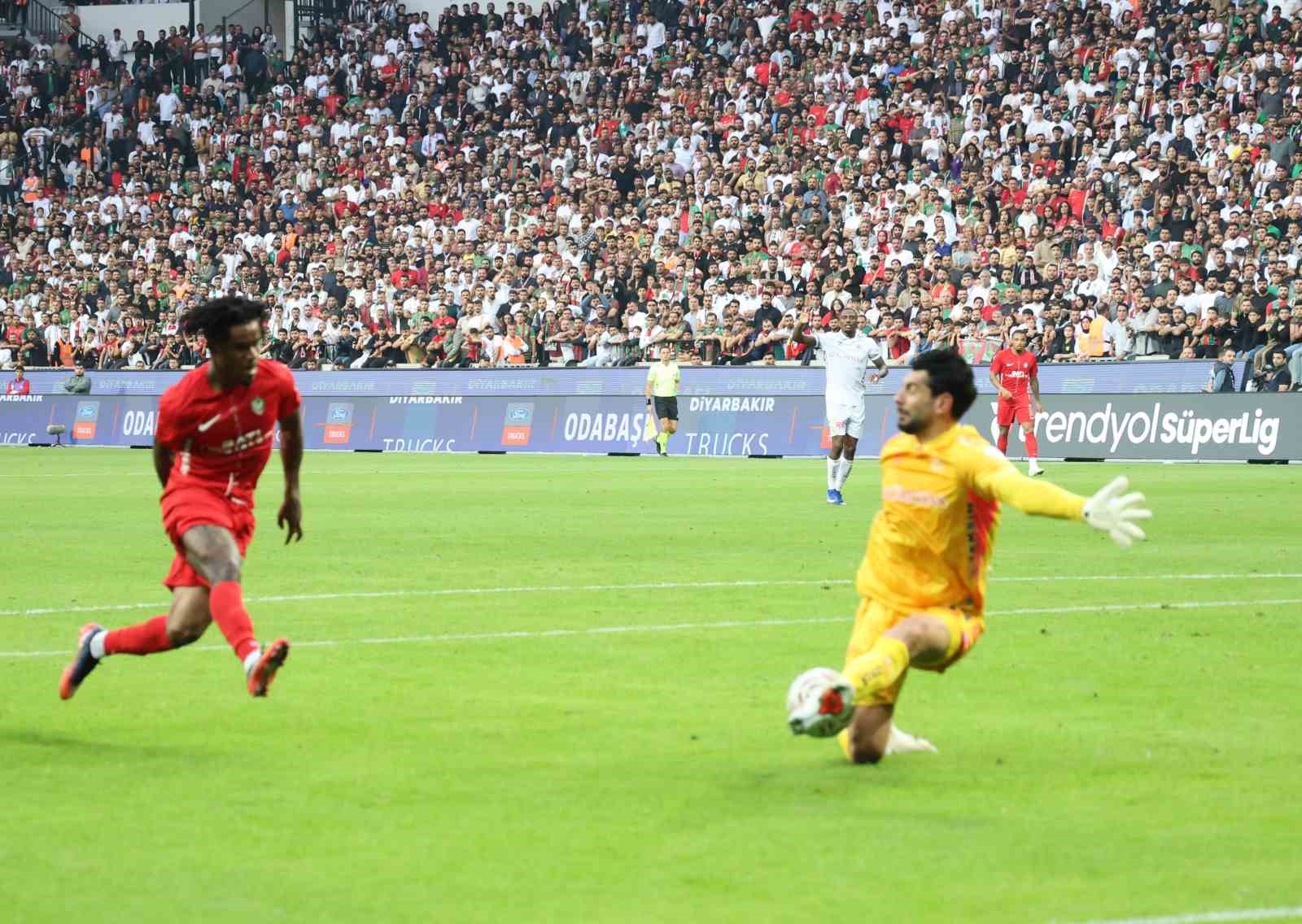 Trendyol Süper Lig: Amed Sportif Faaliyetler: 1 - Konyaspor: 0 (Maç sonucu)