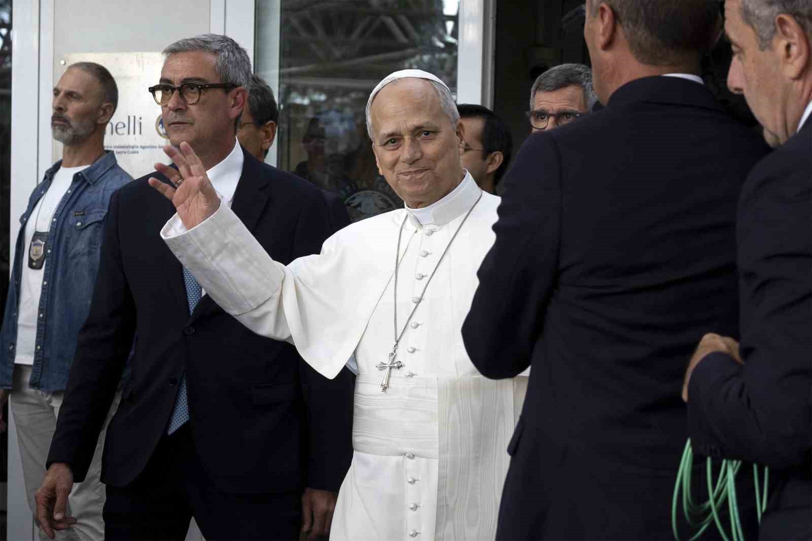 Papa XIV. Leo hastaneden taburcu edildi
