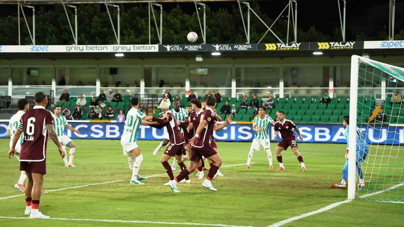 Trendyol 1. Lig: Bodrum FK: 2 - Bandırmaspor: 1