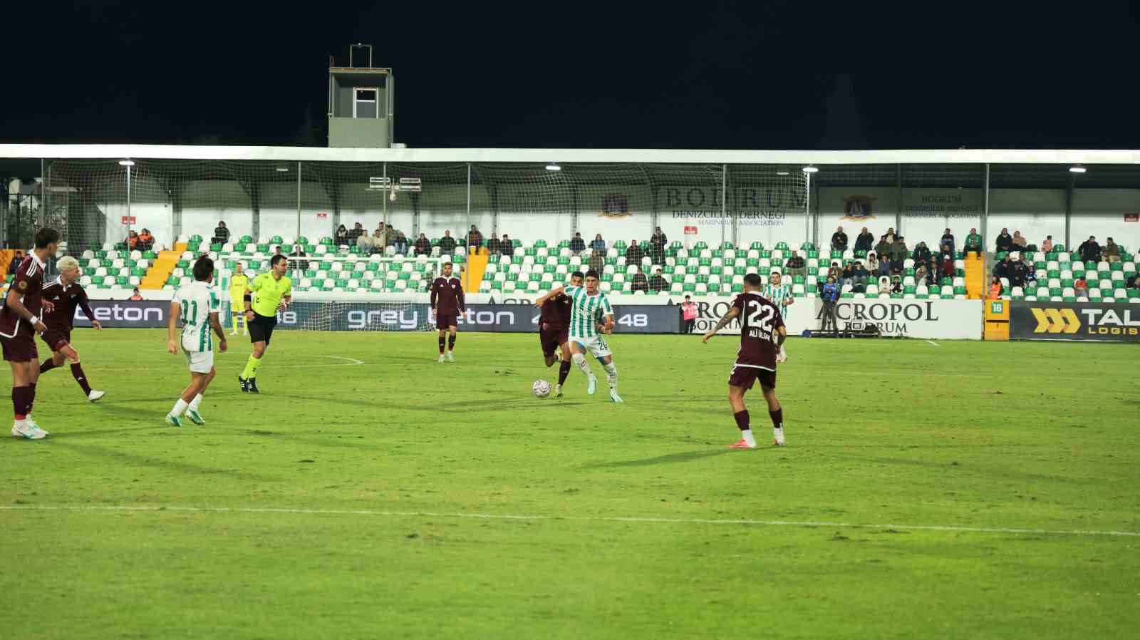 Trendyol 1. Lig: Bodrum FK: 2 - Bandırmaspor: 1