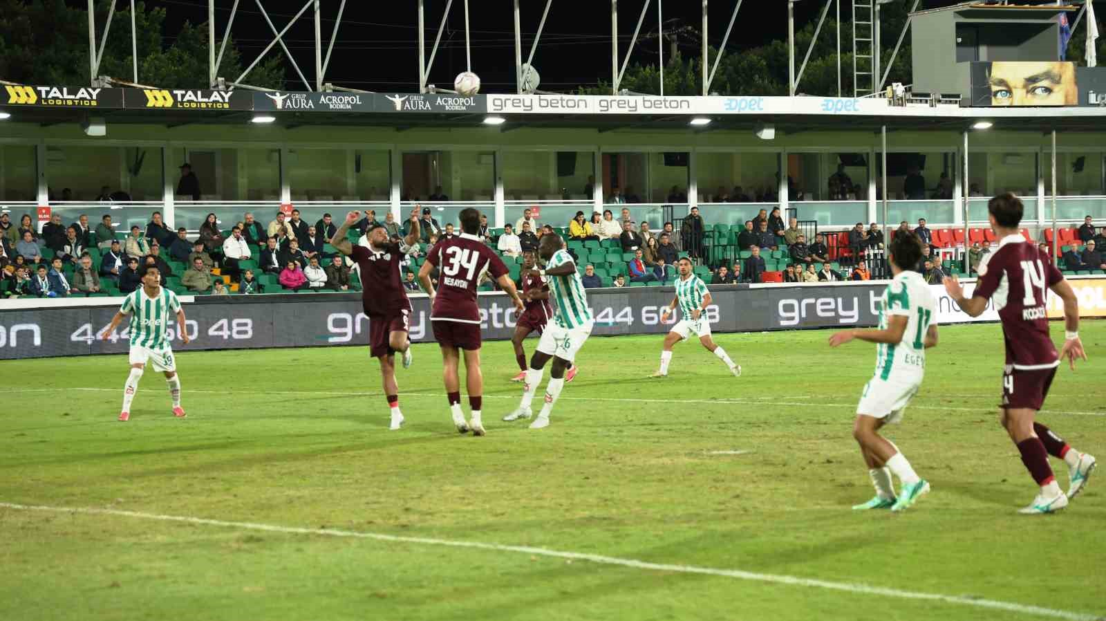 Trendyol 1. Lig: Bodrum FK: 2 - Bandırmaspor: 1