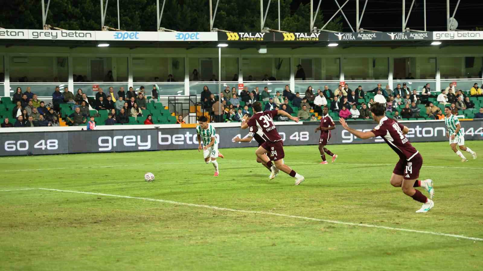 Trendyol 1. Lig: Bodrum FK: 2 - Bandırmaspor: 1