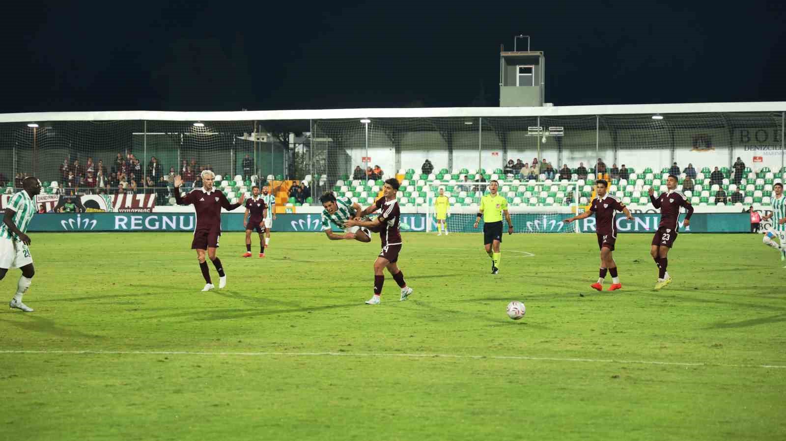 Trendyol 1. Lig: Bodrum FK: 2 - Bandırmaspor: 1