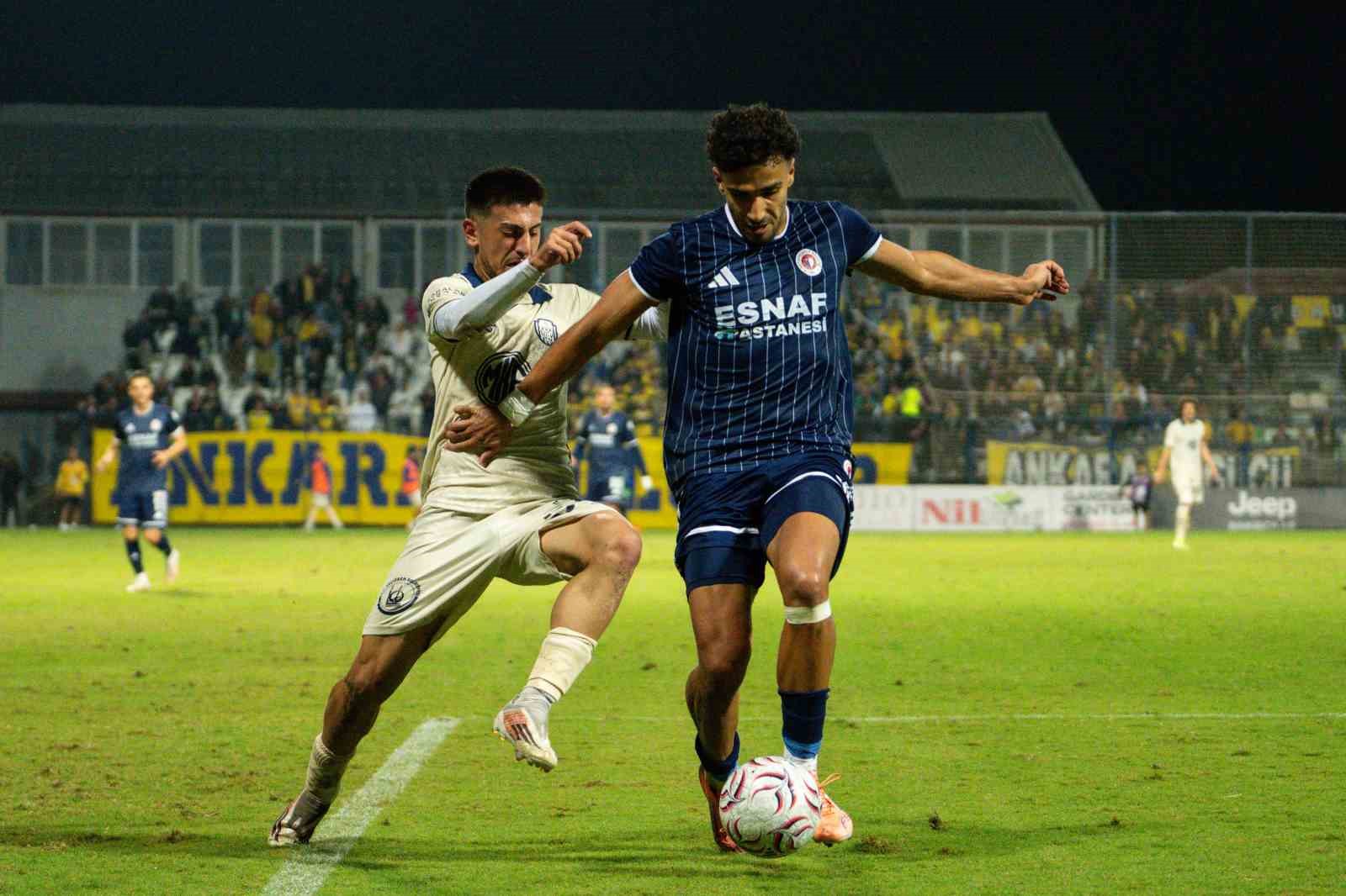 TFF 2. Lig: Fethiyespor: 2 - Ankaragücü: 2