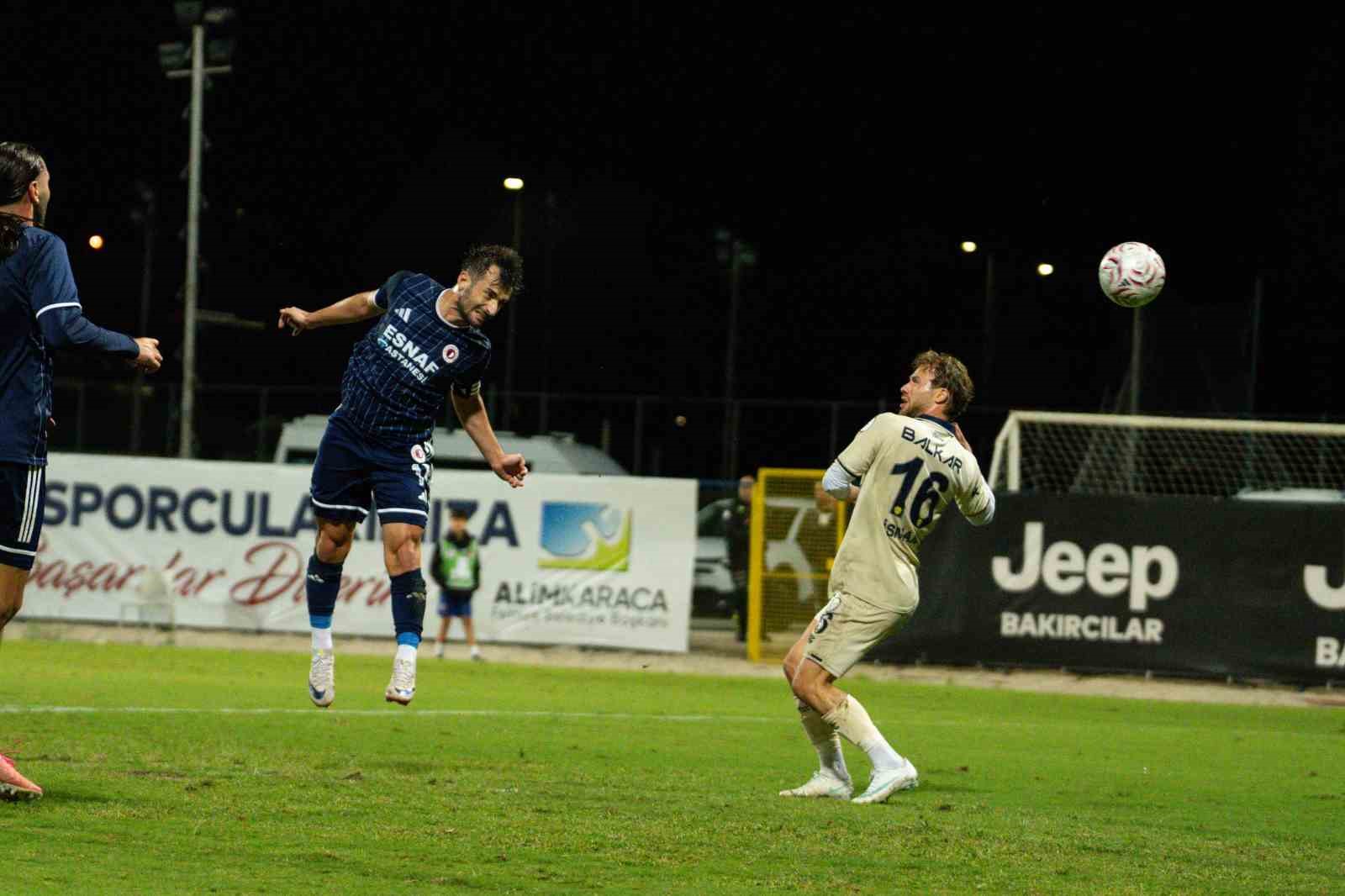 TFF 2. Lig: Fethiyespor: 2 - Ankaragücü: 2