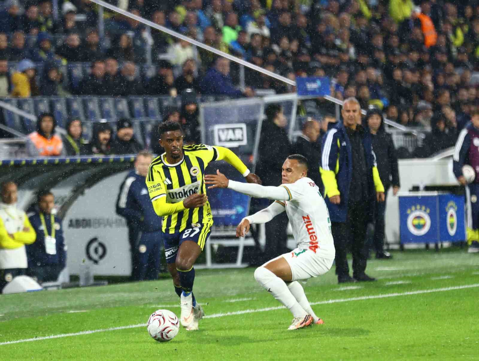 Trendyol Süper Lig: Fenerbahçe: 3 - Corendon Alanyaspor: 0 (Maç sonucu)